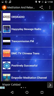 Meditation And Relax Radio Free android App screenshot 3